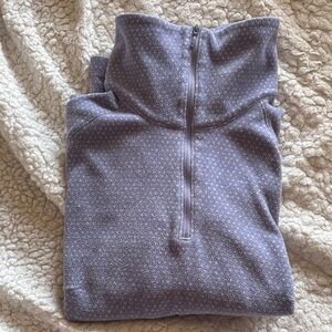 Columbia Women's Light Purple Half-Zip Sweater
